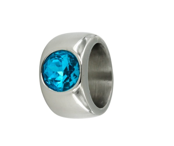 Edelstahlring &quot;aqua&quot;