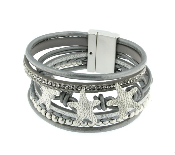 Lederarmband "Stern"