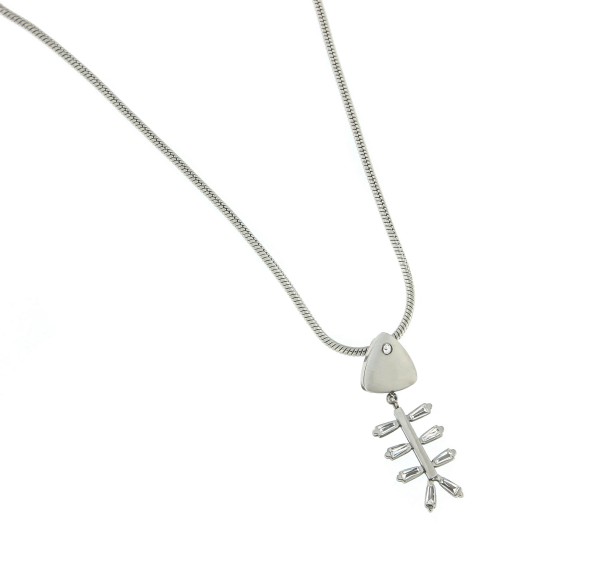 Edelstahlkette &quot;Gräte&quot;