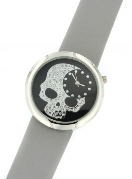 Platino-Uhr &quot;Totenkopf&quot;