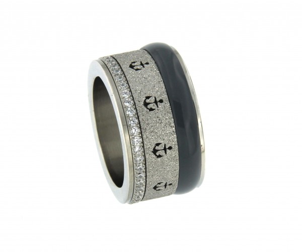 Edelstahlring "Anker"