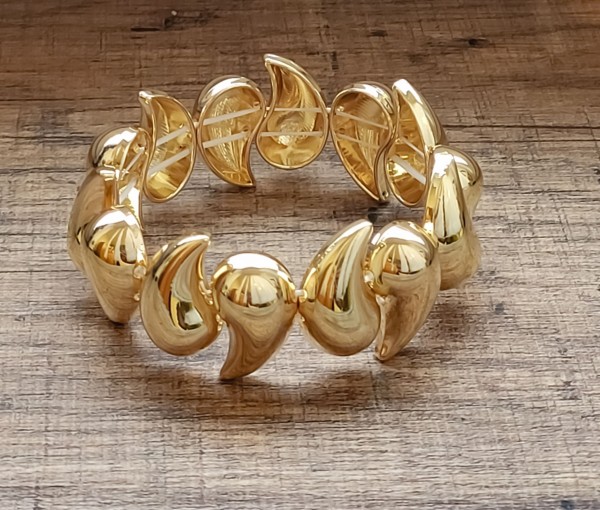 Stretcharmband "gold"