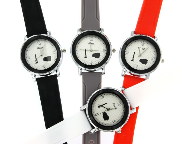 Bäderuhr &quot;FOEHR-smal&quot;