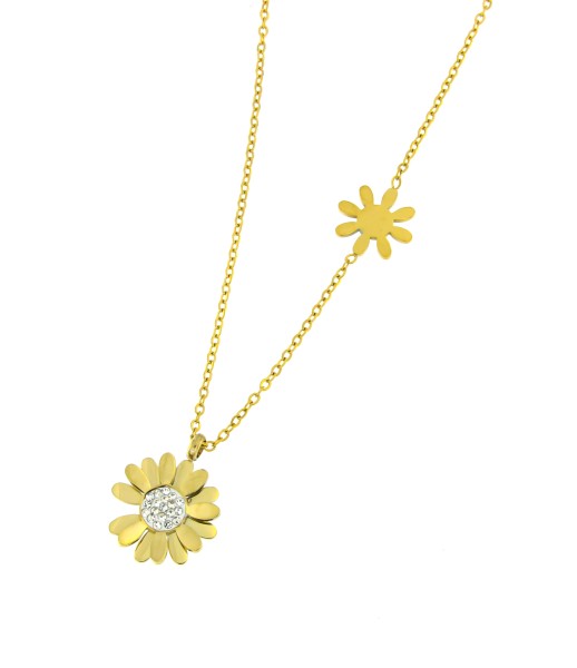 Kette und Anhänger "Blume"