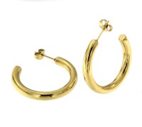 Edelstahlcreolen Edelstahlcreolen