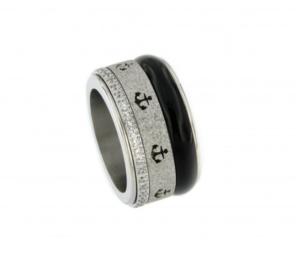 Edelstahlring "Anker"