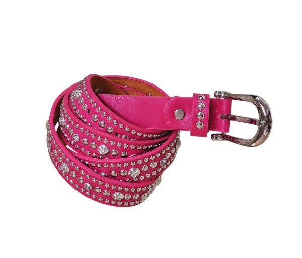 Nietengürtel "Pink"