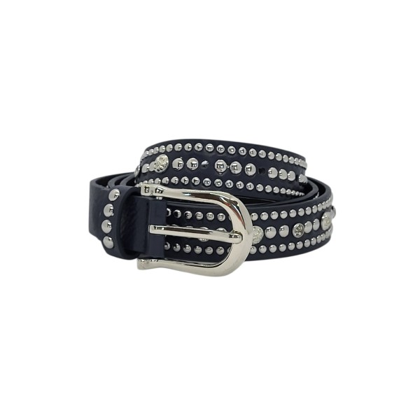 Nietengürtel "Navyblue"