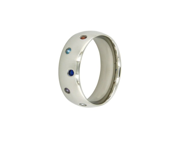 Edelstahlring &quot;multi&quot;
