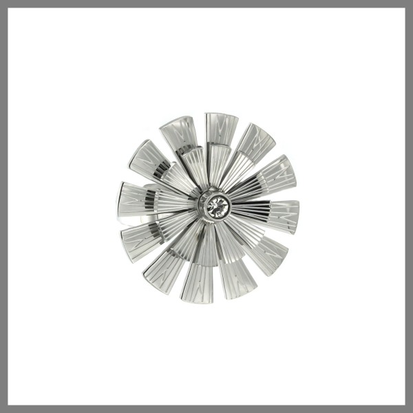 Edelstahlring &quot;Blüte&quot;