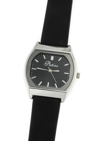 Platino-Uhr "schwarz"