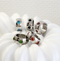 Edelstahlring "5-orange" Edelstahlring "5-orange"