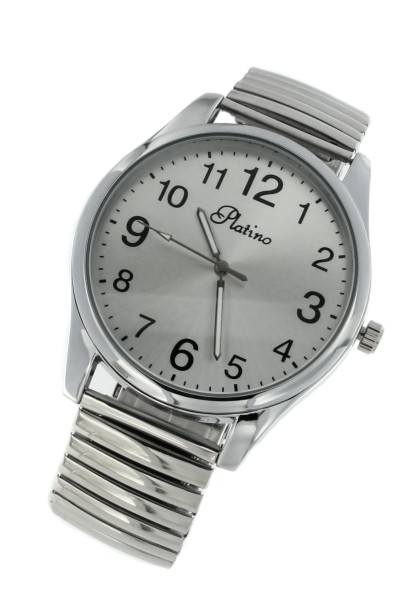 Platino-Uhr &quot;SILVER&quot;