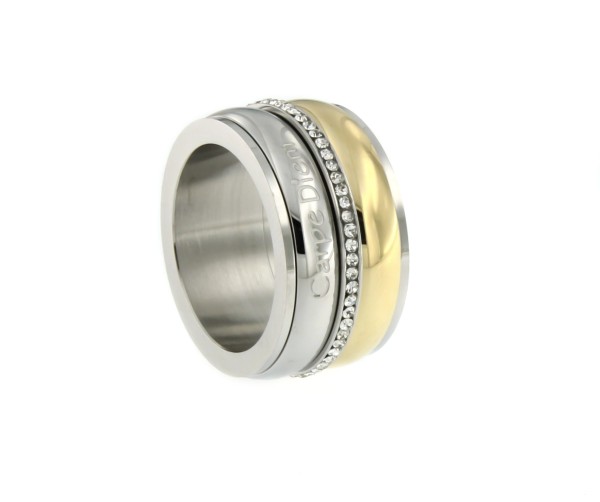 Edelstahlring "Carpe Diem"