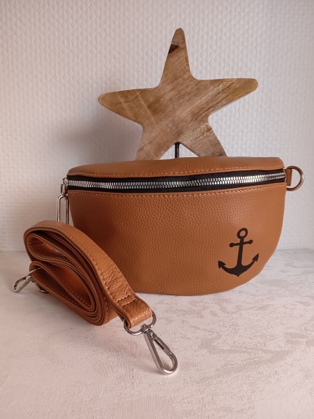 Bauchtasche "HELLBRAUN"