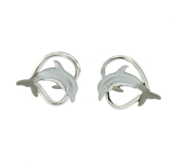 Ohrstecker "Delphin"